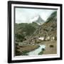 Zermatt (Switzerland), View of the City's Surroundings and the Cervin-Leon, Levy et Fils-Framed Photographic Print