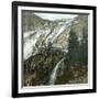 Zermatt (Switzerland), Visp Falls and Gorner Glacier-Leon, Levy et Fils-Framed Photographic Print