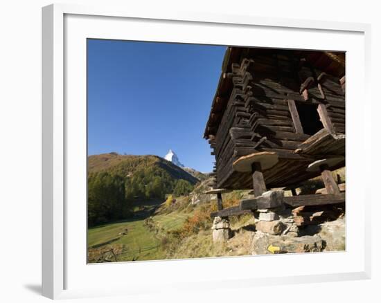 Zermatt, Valais, Swiss Alps, Switzerland, Europe-Angelo Cavalli-Framed Photographic Print