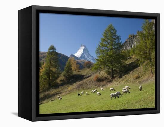 Zermatt, Valais, Swiss Alps, Switzerland, Europe-Angelo Cavalli-Framed Stretched Canvas