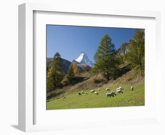 Zermatt, Valais, Swiss Alps, Switzerland, Europe-Angelo Cavalli-Framed Photographic Print