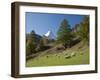 Zermatt, Valais, Swiss Alps, Switzerland, Europe-Angelo Cavalli-Framed Photographic Print