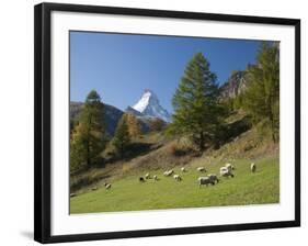 Zermatt, Valais, Swiss Alps, Switzerland, Europe-Angelo Cavalli-Framed Photographic Print