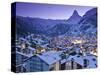 Zermatt, Valais, Switzerland-Walter Bibikow-Stretched Canvas