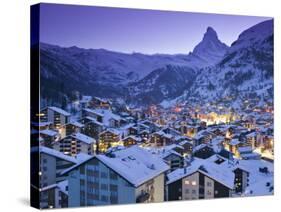 Zermatt, Valais, Switzerland-Walter Bibikow-Stretched Canvas