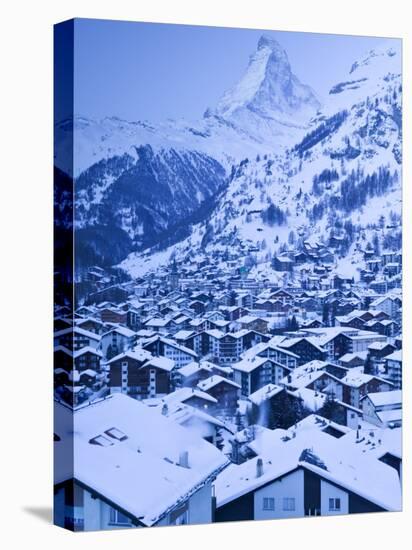 Zermatt, Valais, Switzerland-Walter Bibikow-Stretched Canvas