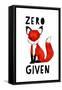 Zero Fox Given-null-Framed Stretched Canvas