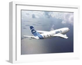 Zero-G Airbus Aircraft, Artwork-David Ducros-Framed Photographic Print