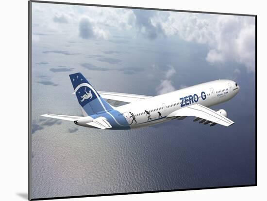 Zero-G Airbus Aircraft, Artwork-David Ducros-Mounted Photographic Print