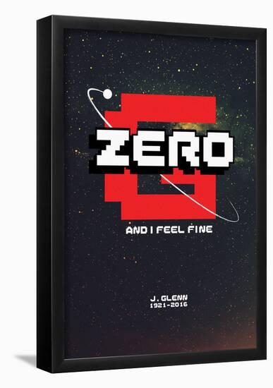 Zero G Launch-null-Framed Poster