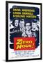 Zero Hour!, from Left: Linda Darnell, Sterling Hayden, Dana Andrews, Peggy King, 1957-null-Framed Art Print