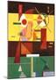 Zersetzte Spannung-Wassily Kandinsky-Mounted Art Print