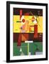 Zersetzte Spannung-Wassily Kandinsky-Framed Art Print