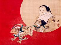 Otafuku and Demon-Zeshin Shibata-Giclee Print