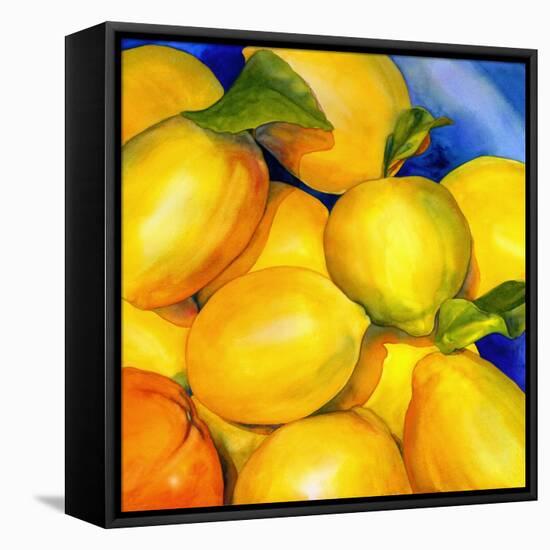 Zest For Life-Terri Hill-Framed Stretched Canvas