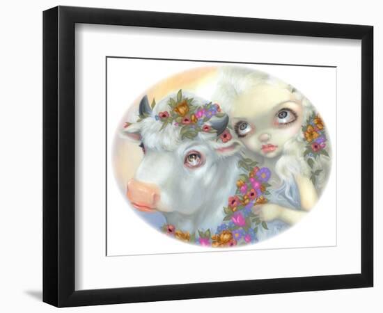 Zeus and Europa-Jasmine Becket-Griffith-Framed Art Print