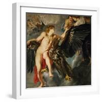 Zeus and Ganymede-Peter Paul Rubens-Framed Giclee Print