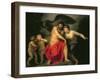 Zeus and Hera on Mount Ida, 1775-Andreas Or Andries Lens-Framed Giclee Print