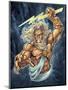 Zeus Full Color-FlyLand Designs-Mounted Giclee Print