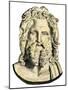 Zeus, King of the Ancient Greek Gods-null-Mounted Giclee Print