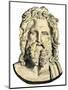 Zeus, King of the Ancient Greek Gods-null-Mounted Giclee Print