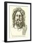 Zeus of Otricoli, Vatican Museum-null-Framed Giclee Print