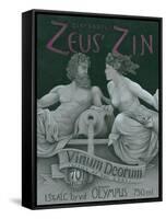 Zeus' Zin-Kurt Peterson-Framed Stretched Canvas