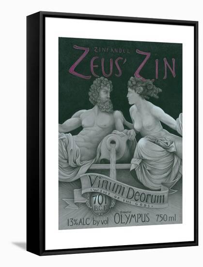 Zeus' Zin-Kurt Peterson-Framed Stretched Canvas