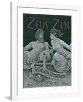 Zeus' Zin-Kurt Peterson-Framed Art Print