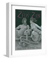 Zeus' Zin-Kurt Peterson-Framed Art Print