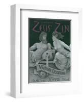 Zeus' Zin-Kurt Peterson-Framed Art Print