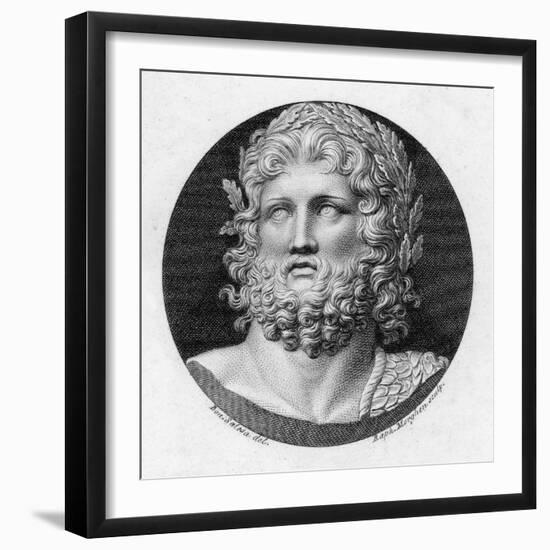 Zeus-Raffaelle Morghen-Framed Art Print