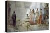 Zeuxis and Maidens of Croton-Eleuterio Pagliano-Stretched Canvas