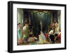 Zeuxis Choosing a Model for Helen-Victor Mottez-Framed Giclee Print