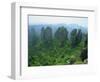 Zhangjiajie Forest Park in Wulingyuan Scenic Area in Hunan Province, China-Robert Francis-Framed Photographic Print