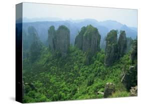 Zhangjiajie Forest Park in Wulingyuan Scenic Area in Hunan Province, China-Robert Francis-Stretched Canvas