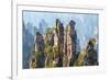 Zhangjiajie National Forest Park at Wulingyuan Hunan China-vichie81-Framed Photographic Print