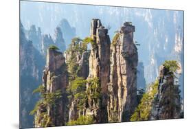 Zhangjiajie National Forest Park at Wulingyuan Hunan China-vichie81-Mounted Photographic Print