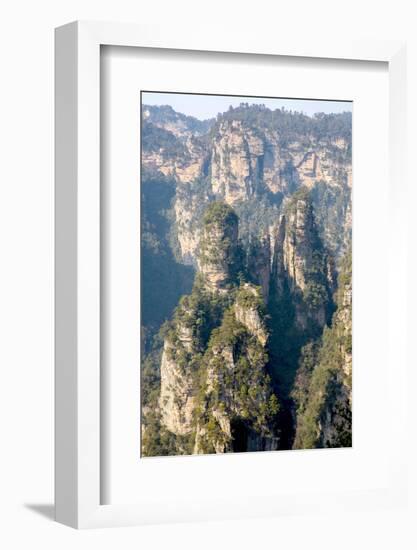 Zhangjiajie National Forest Park at Wulingyuan Hunan China-vichie81-Framed Photographic Print