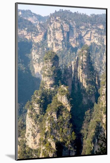 Zhangjiajie National Forest Park at Wulingyuan Hunan China-vichie81-Mounted Photographic Print