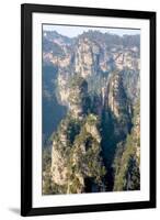 Zhangjiajie National Forest Park at Wulingyuan Hunan China-vichie81-Framed Photographic Print