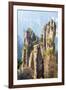 Zhangjiajie National Forest Park at Wulingyuan Hunan China-vichie81-Framed Photographic Print