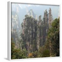 Zhangjiajie National Forest Park, Hunan, China-Ivan Vdovin-Framed Photographic Print