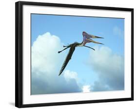 Zhejiangopterus, a Genus of Azhdarchid Pterosaur-null-Framed Art Print