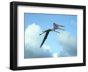 Zhejiangopterus, a Genus of Azhdarchid Pterosaur-null-Framed Art Print