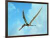 Zhenyuanopterus, a Genus of Pterosaur from the Cretaceous Period-null-Framed Art Print