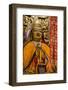 Zhong Ke Ba, Yellow Hat Buddhism Altar Offerings Yonghe Gong Buddhist Lama Temple-William Perry-Framed Photographic Print