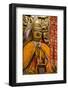 Zhong Ke Ba, Yellow Hat Buddhism Altar Offerings Yonghe Gong Buddhist Lama Temple-William Perry-Framed Photographic Print