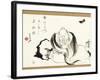 Zhuang Zi Dreaming of a Butterfly-Ike no Taiga-Framed Giclee Print