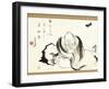 Zhuang Zi Dreaming of a Butterfly-Ike no Taiga-Framed Giclee Print